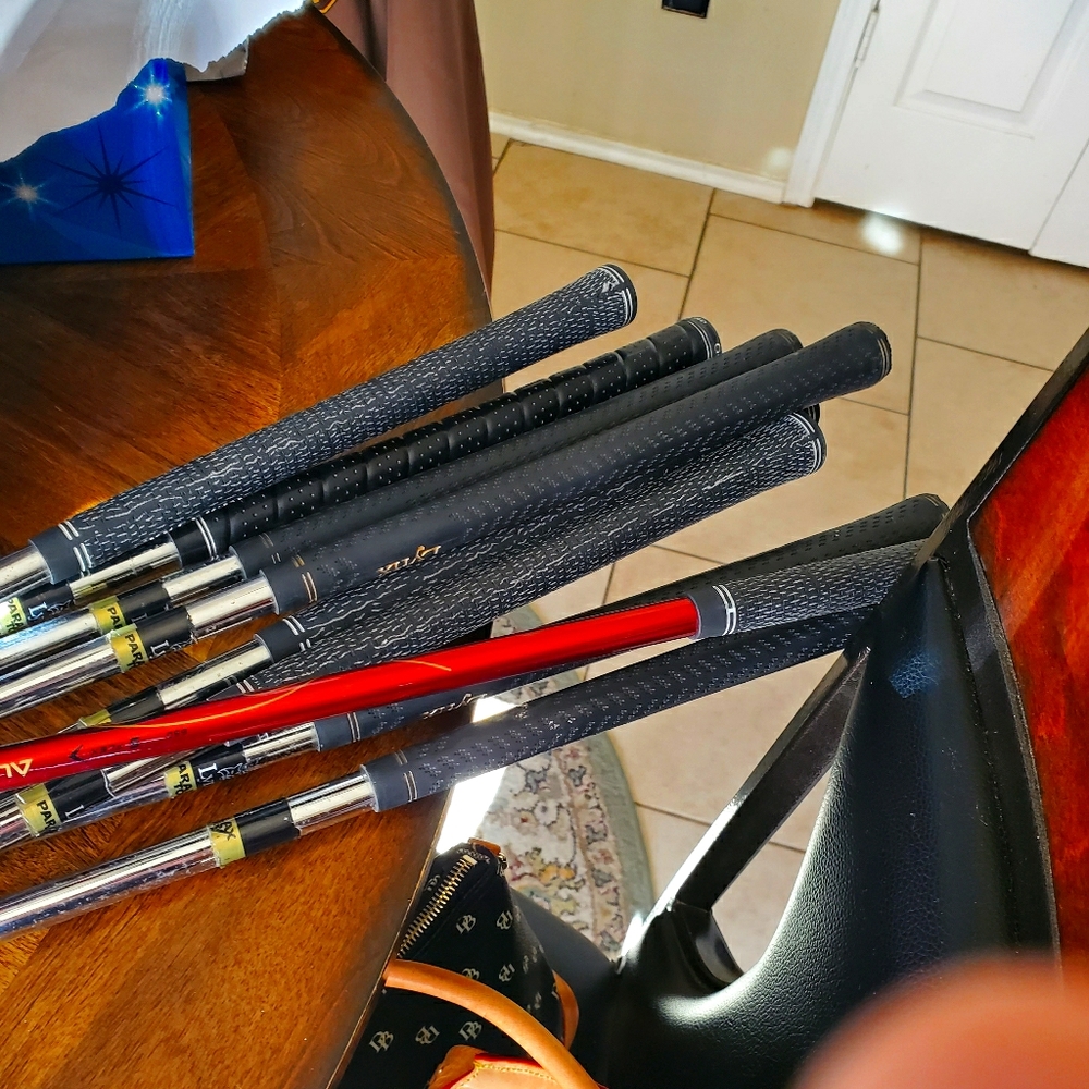 Lynx Parralax irons and Calloway Diablo Driver
